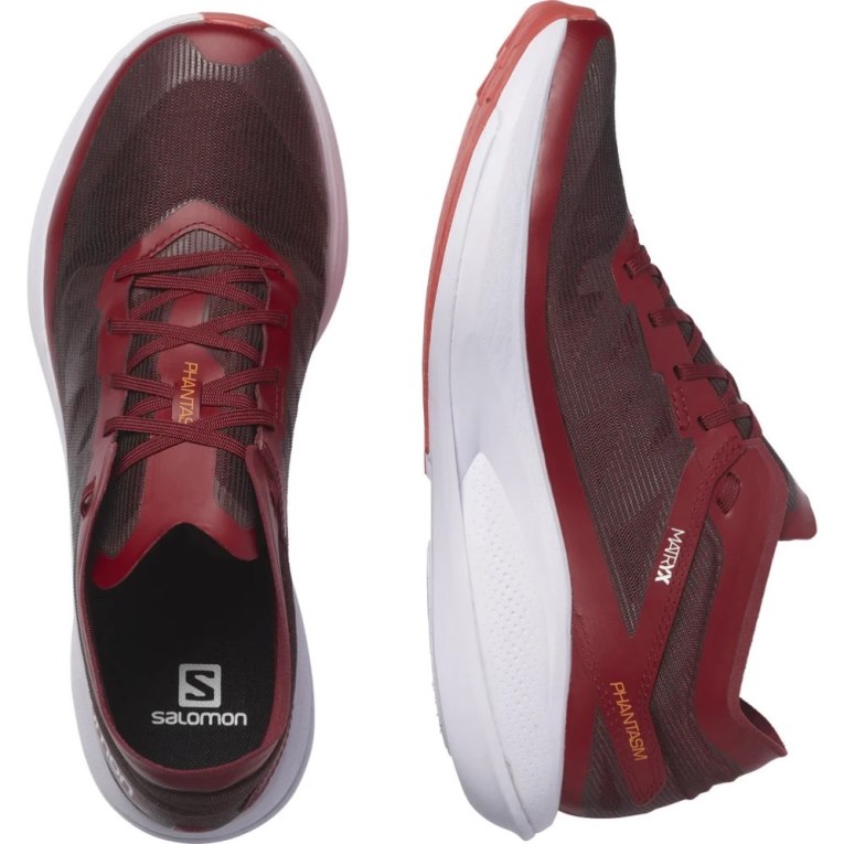 Tenis Para Correr Salomon Phantasm Hombre Vino | MX LCNX780